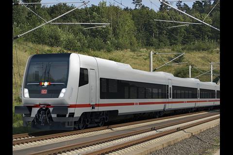 Deutsche Bahn has selected Talgo to supply the ICx fleet of push-pull inter-city trainsets (Image: DB/Talgo).